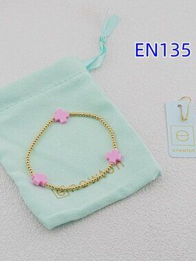 Enewton Gold Bead Cross Bracelet